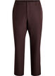Broek met zakken en rechte pijpen, Bruin, Packshot image number 0