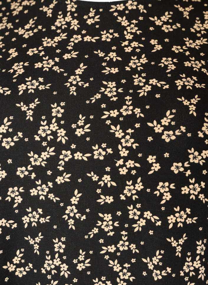Blouse met lange mouwen, Zwart, Packshot image number 2