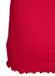 Top met kanten afwerking, Rood, Packshot image number 3