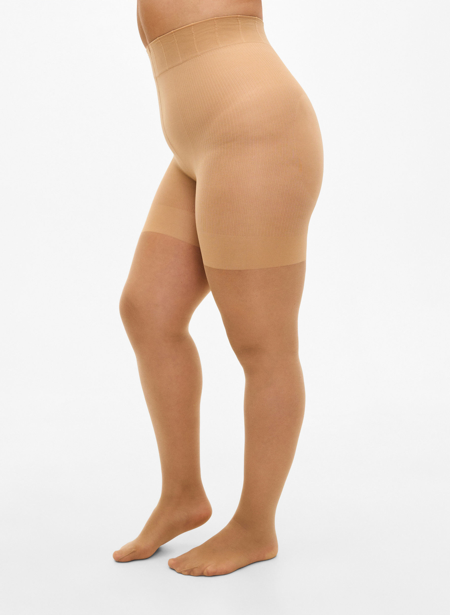 Panty 40 denier met push-up effect, Beige, Model