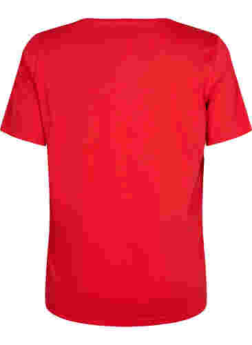 FLASH - T-shirt met motief, High Risk Red, Packshot image number 1
