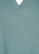 Blouse met 3/4 mouwen, Groen, Packshot image number 2