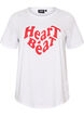 T-shirt met motief, Wit, Packshot image number 0