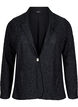 Kanten blazer met zakken, Black, Packshot image number 0