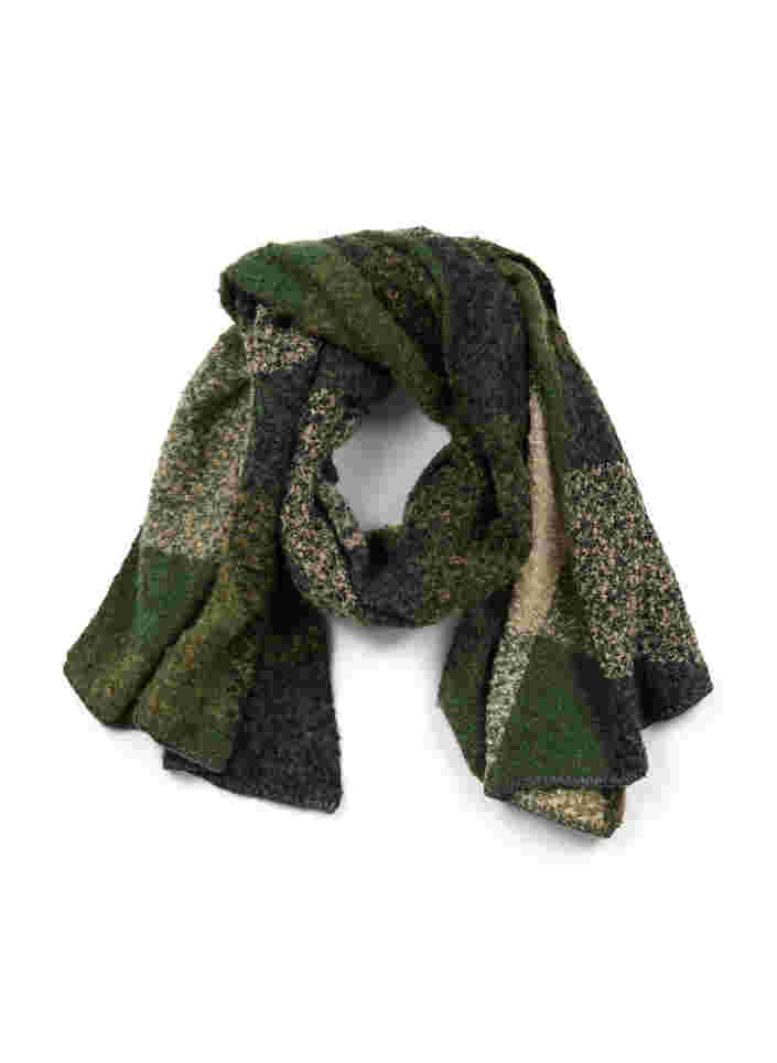 Gekleurde sjaal, Green, Packshot image number 0