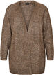 Lang vest met zakken, Bruin, Packshot image number 0