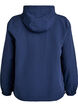 Lichtgewicht jas met een capuchon en ritssluiting, Blauw, Packshot image number 1