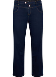 Regular fit Gemma jeans met hoge taille, Blue denim