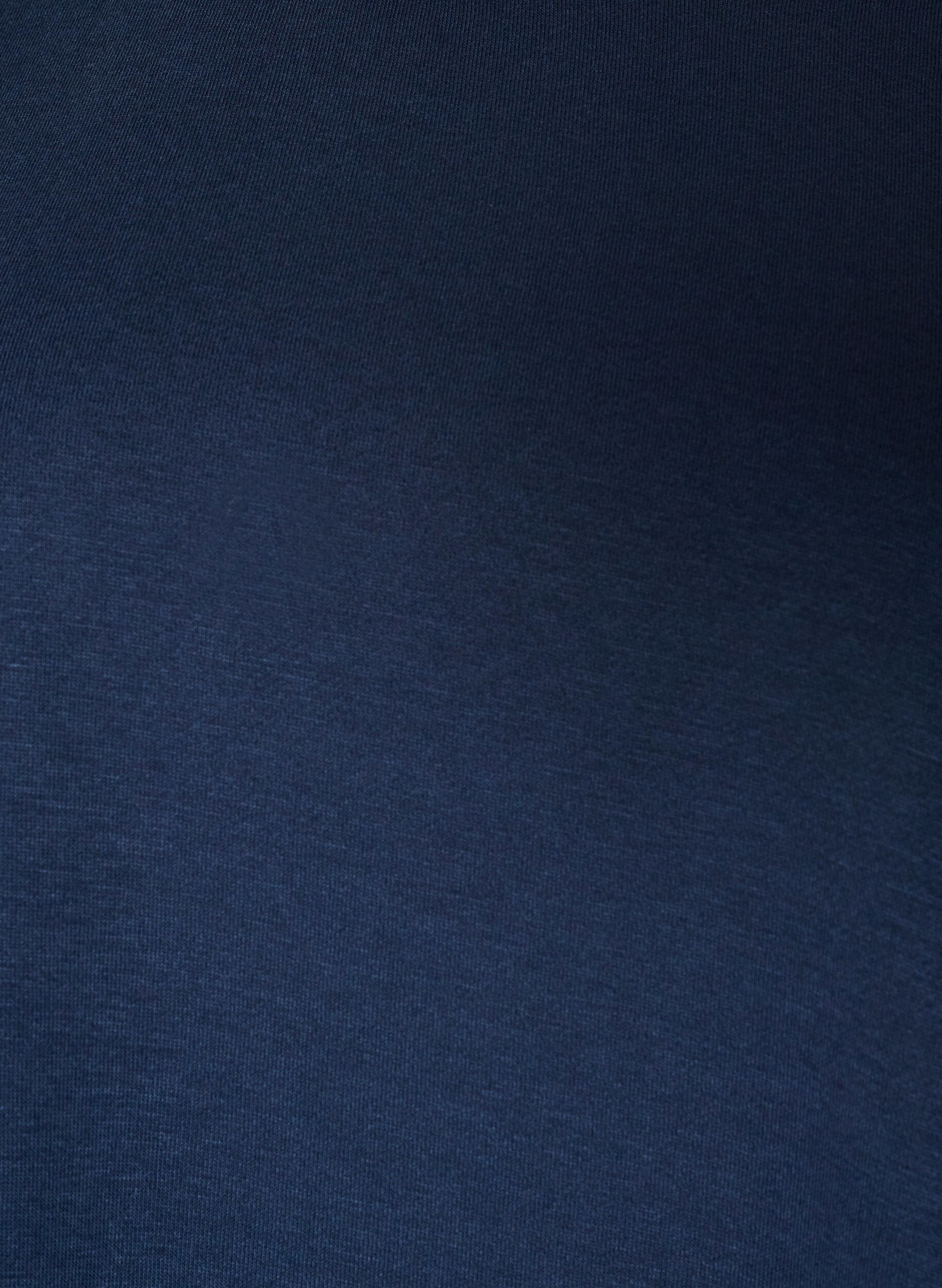 ZizziLosse sweatshirtjurk met zakken, Blauw, Packshot image number 2
