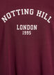 T-shirt met print, Rood, Packshot image number 2