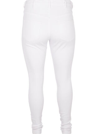 Super slim Amy jeans met hoge taille, White, Packshot image number 1