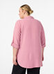 FLASH - Shirt met 3/4 mouwen en borstzakken, Roze, Model image number 2