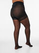 Push-up 25 denier panties met stippenpatroon, Zwart, Model image number 1