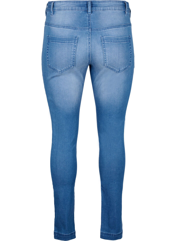 Viona jeans met normale taille, Blauw, Packshot image number 1