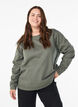 FLASH - Sweatshirt met ronde hals, Groen, Model image number 0