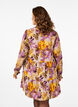 Tuniek met lange mouwen en bloemenprint, Purple Flower, Model image number 1
