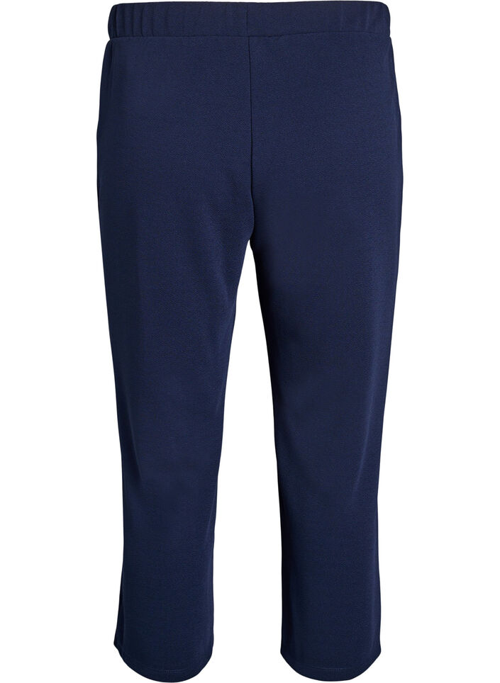 Losse broek met 7/8 lengte, Blauw, Packshot image number 1