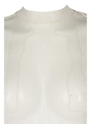 Transparante blouse met lurex, Birch ASS, Packshot image number 2