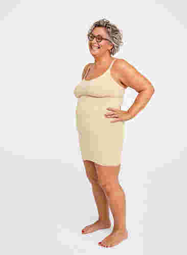 Shapewear jurk met dunne bandjes, Nude, Image image number 1