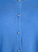 Cardigan met ronde knopen, Blauw, Packshot image number 2