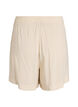 Losse pyjamashorts in viscose met een high waist, Beige, Packshot image number 1