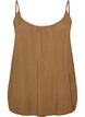 Strap top in viscose, Bruin, Packshot image number 0