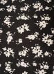 Blouse met lange mouwen en bloemenprint, Zwart, Packshot image number 2
