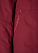 Winterjas met capuchon en verstelbare taille, Rood, Packshot image number 3