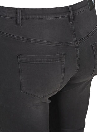 Cropped Any jeans, Black washed denim, Packshot image number 3