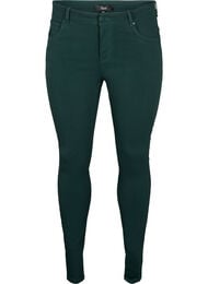 Slim fit broek met zakken, Groen