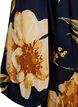 Midi-jurk met bloemenprint en 3/4 mouwen, Blauw, Packshot image number 3