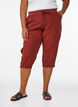 Katoenen Capri-broek, Rood, Model image number 2