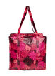 Boodschappen tas met rits or just shoppingbag, Rood, Packshot image number 1