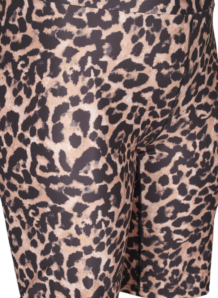 Strakzittende shorts met zakken aan de zijkant, Bruin, Packshot image number 2