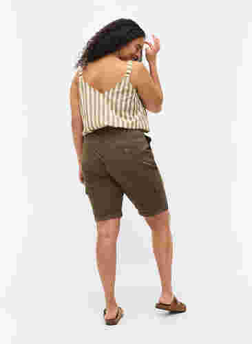 Katoenen shorts met zakken, Tarmac, Model image number 1