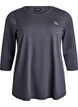 Training blouse met 3/4 mouwen, Grijs, Packshot image number 0