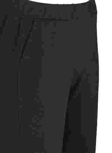 Losse broek met zakken, Black, Packshot image number 2