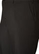 Getailleerde broek met hoge taille en persvouwen, Zwart, Packshot image number 2
