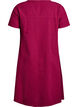 Katoenen jurk met korte mouwen, Rood, Packshot image number 1