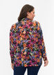 FLASH - Shirt met lange mouwen en bloemenprint, Orange Pink Flower , Model image number 1