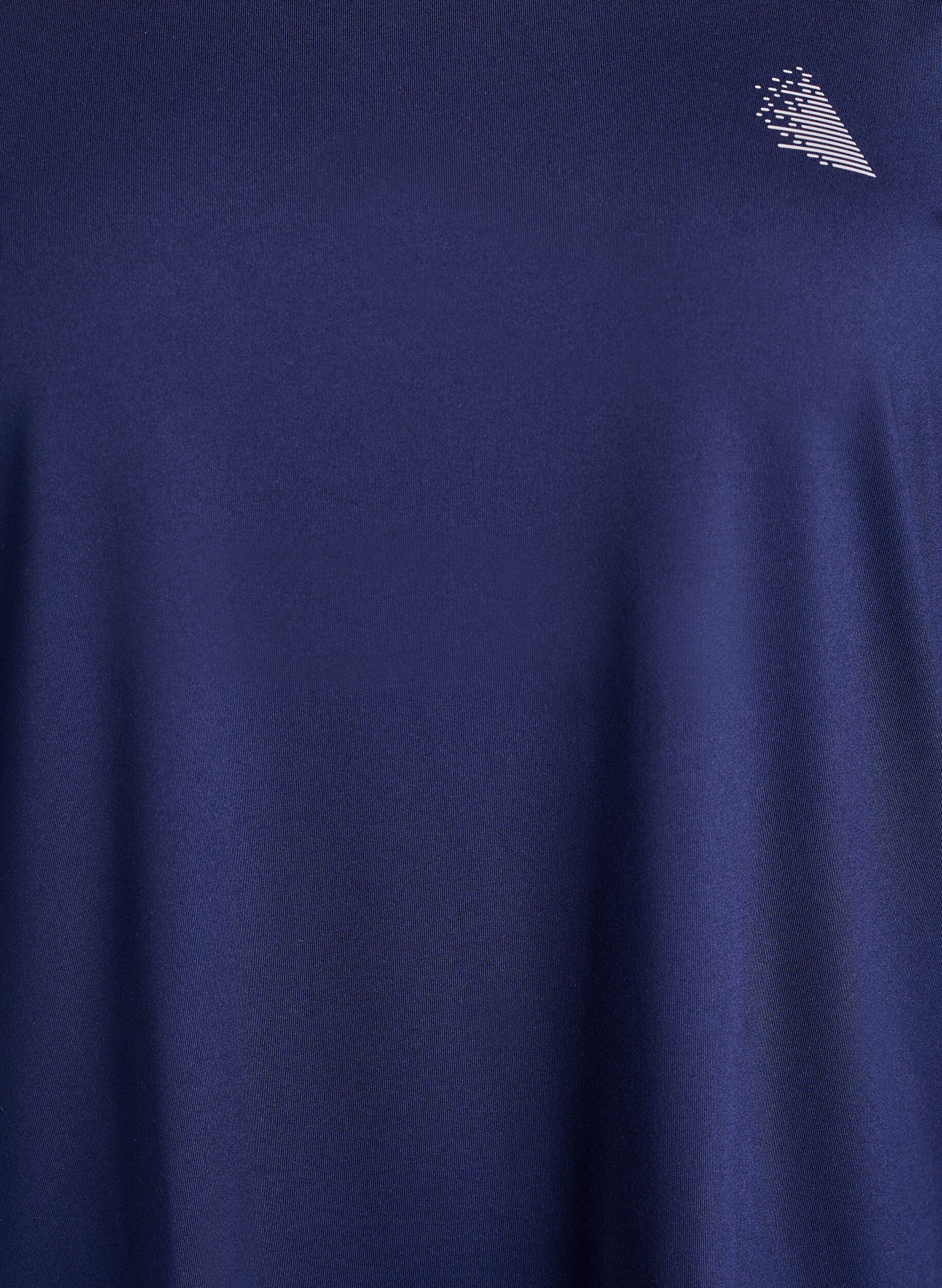 Zizzi Sporttop met 3/4 mouwen, Blauw, Packshot image number 2