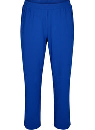 Broek met rechte pasvorm, Blauw