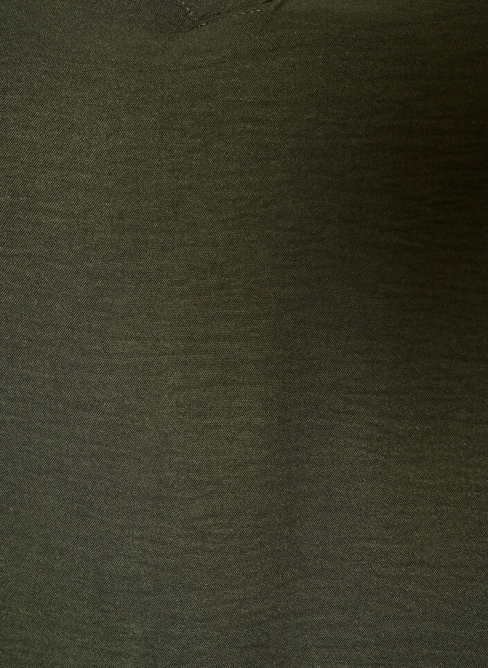Blouse met kanten mouwen en ballonvorm, Groen, Packshot image number 2