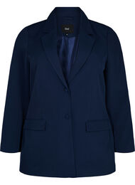 Klassieke blazer met knoopsluiting, Navy Blazer