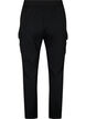 Cargo broek met elastische taille, Black, Packshot image number 1