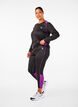 Baselayer broek met contrastdetails, Black w. Charisma, Model image number 2
