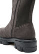 Chunky boot in imitatiesu&egrave;de, Bruin, Packshot image number 2