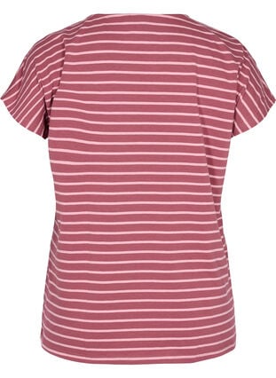 Katoenen t-shirt met strepen, Apple Butter Stripe, Packshot image number 1