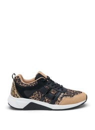 Sneakers met Luipaardprint  en brede pasvorm, Leopard Print