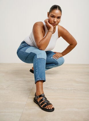 Brede Voeten Schoenen Met Brede Neus Sandaal Met Brede Pasvorm En